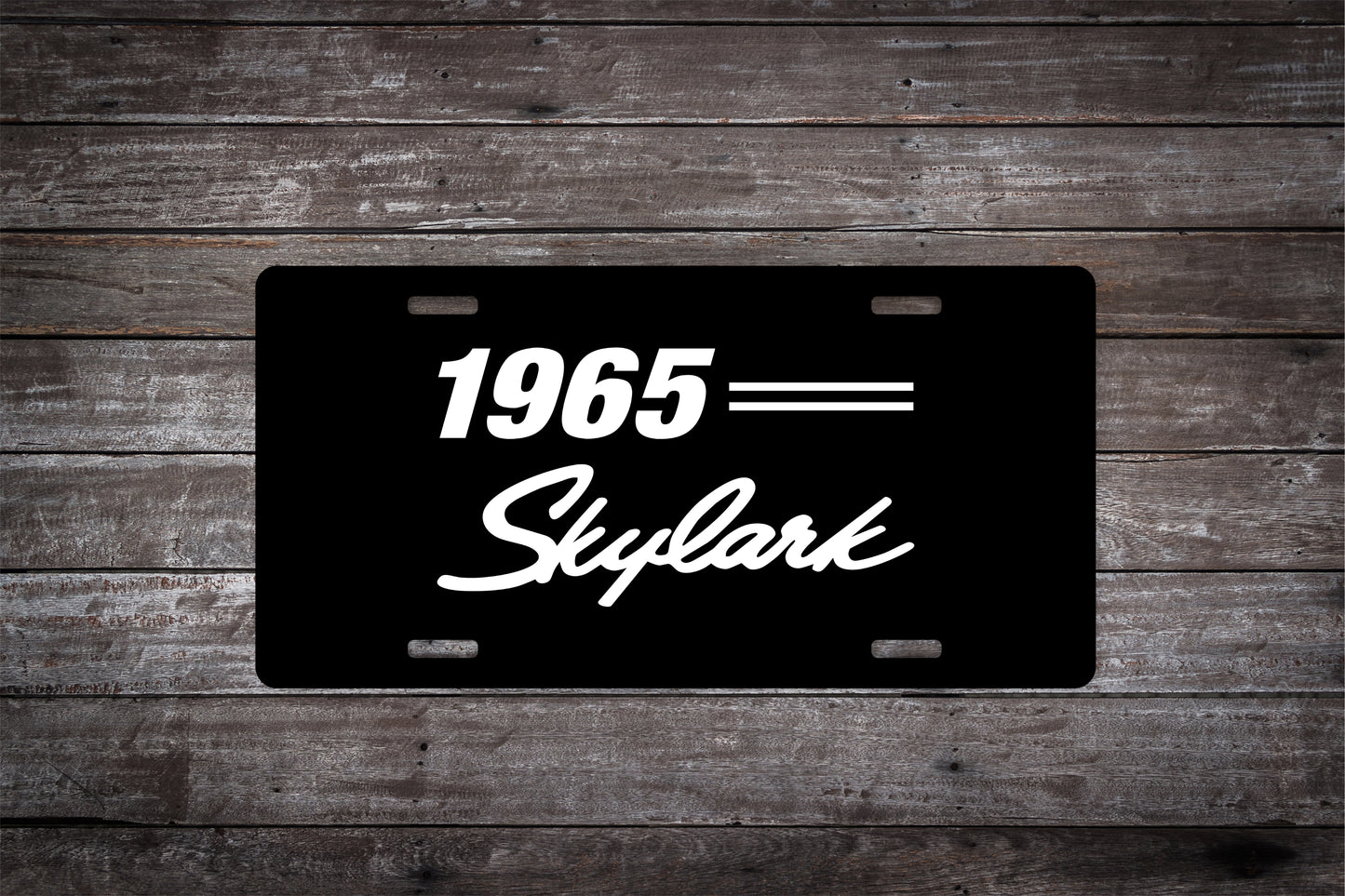 1965 65 Buick Skylark Car License Plate