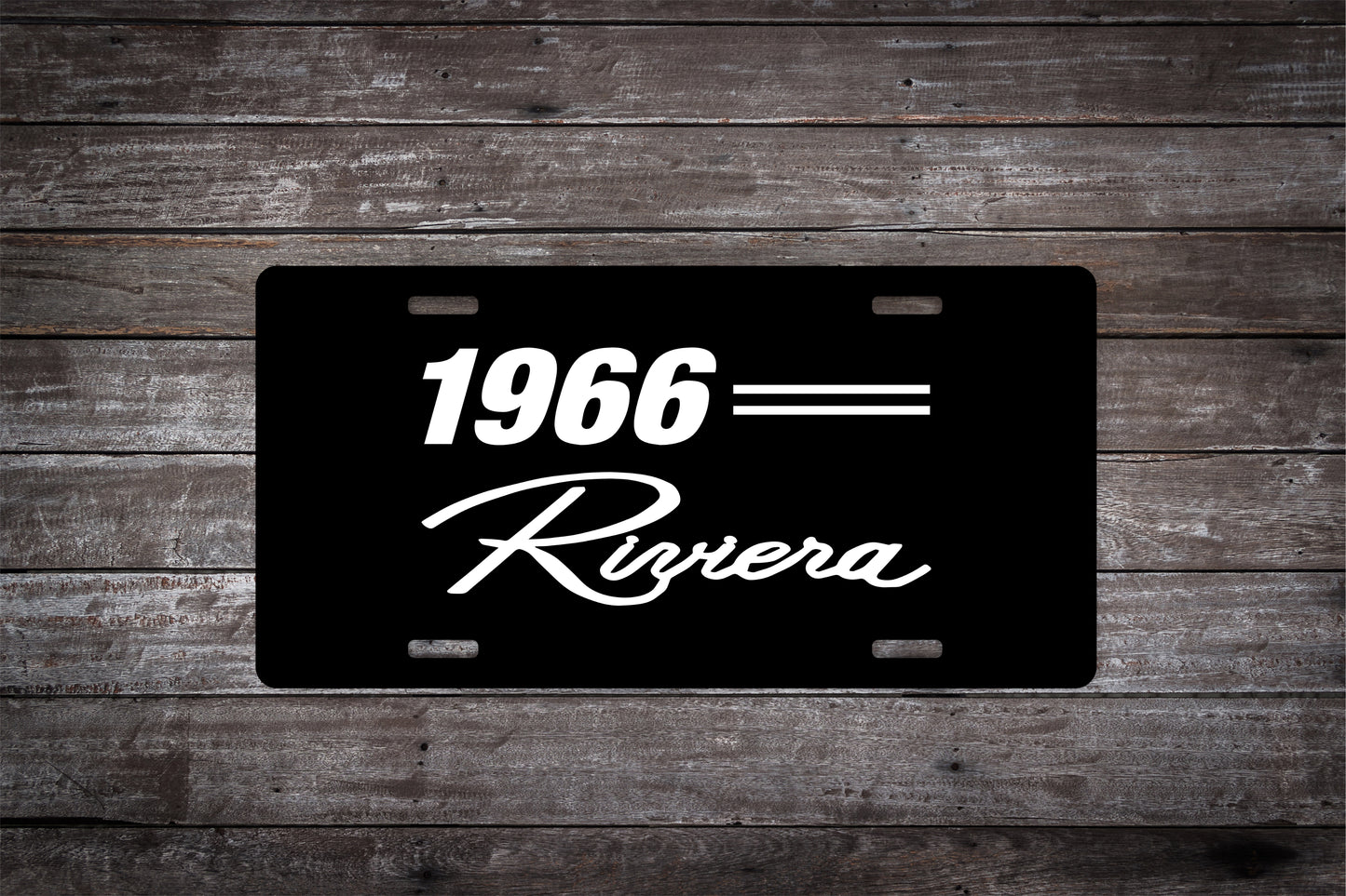 1966 66 Buick Riviera Car License Plate