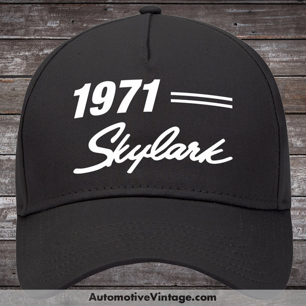 1971 Buick Skylark Car Model Hat Black