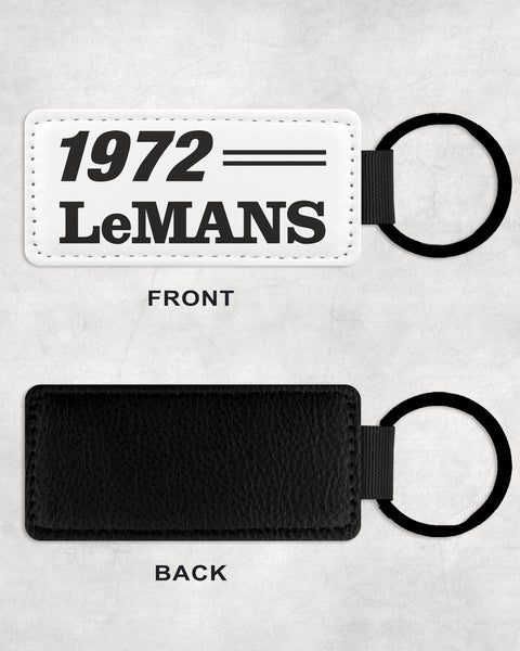 1972 Pontiac LeMans Leather Car Keychain