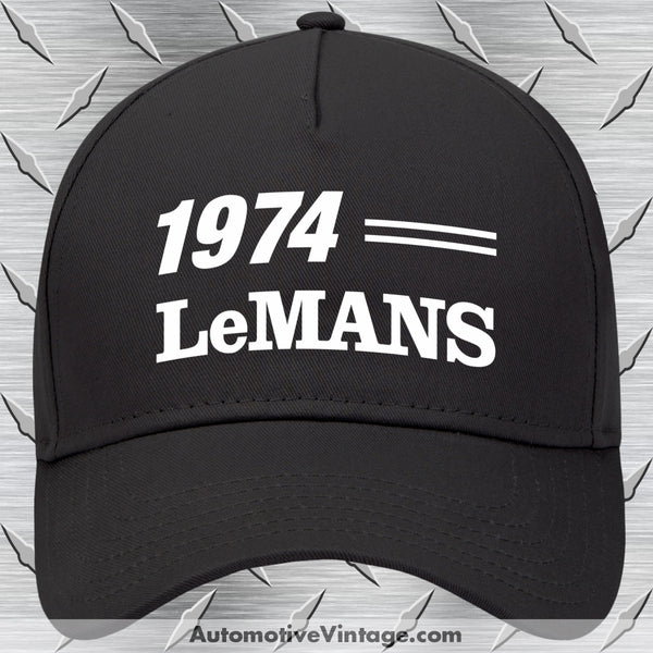 1974 Pontiac Lemans Car Model Hat Black