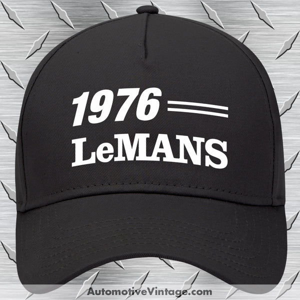1976 Pontiac Lemans Car Model Hat Black