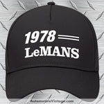 1978 Pontiac Lemans Car Model Hat Black