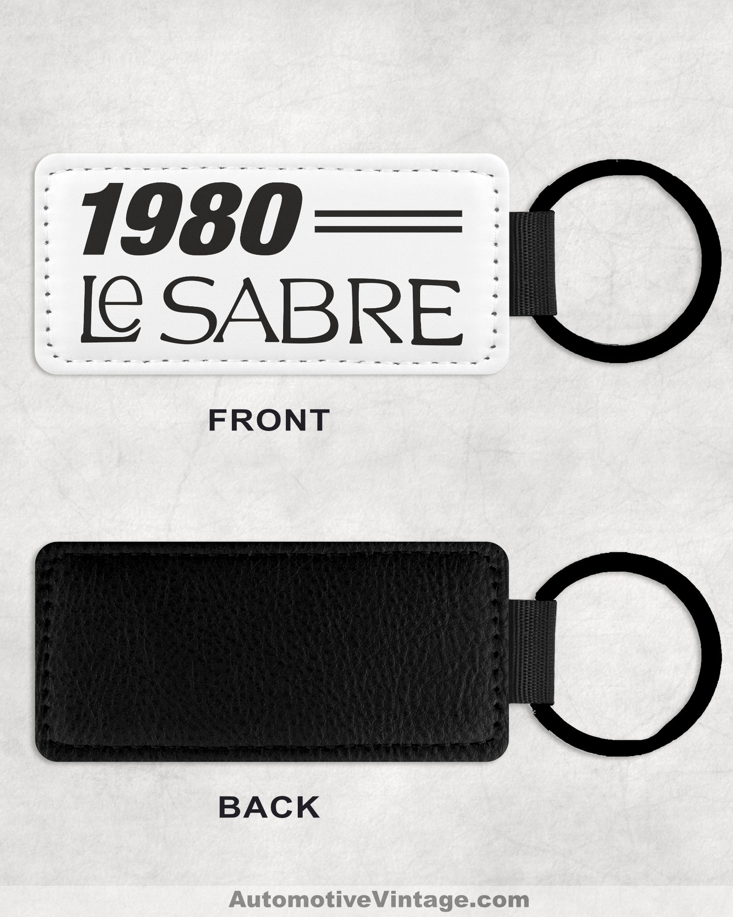 1980 80 Buick LeSabre Leather Car Keychain