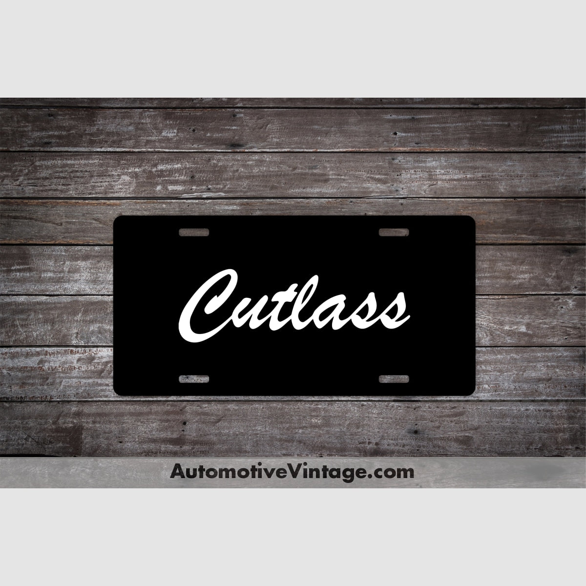 Oldsmobile Cutlass Car Model License Plate
