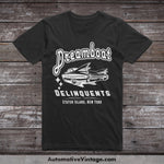 Dreamboat Delinquents Greaser Style Car T-Shirt S T-Shirt