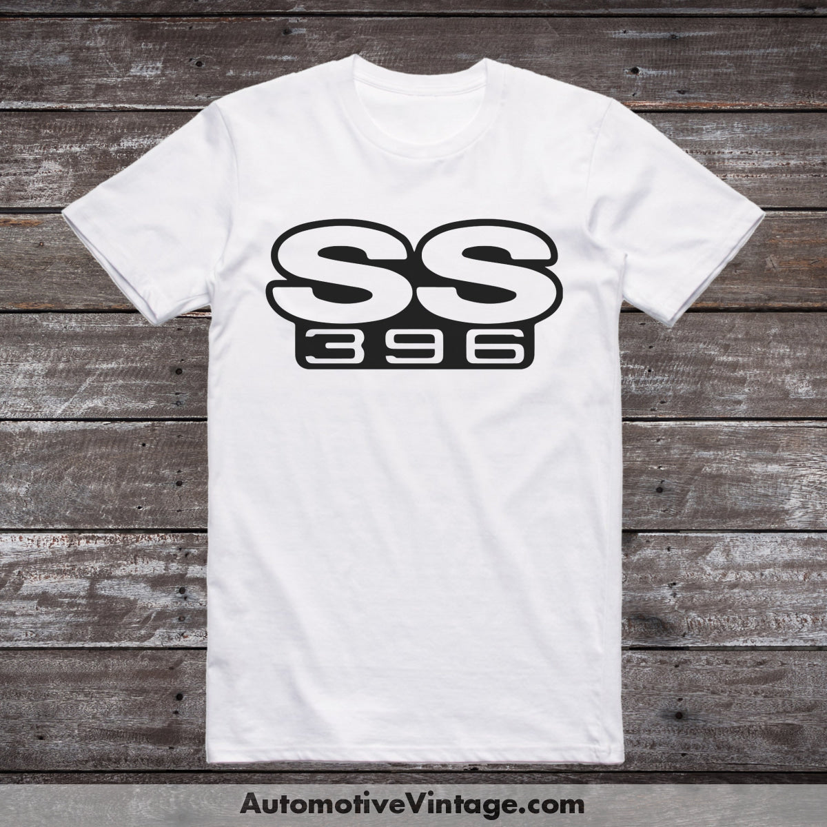 General Motors Ss 396 Engine Size Car T-Shirt White / S T-Shirt