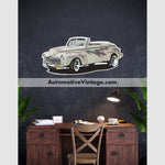 Grease Lightning 1948 Ford Famous Car Wall Sticker 12 Wide