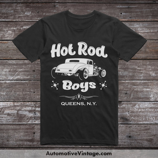 Hot Rod Boys Greaser Style Car T-Shirt S T-Shirt
