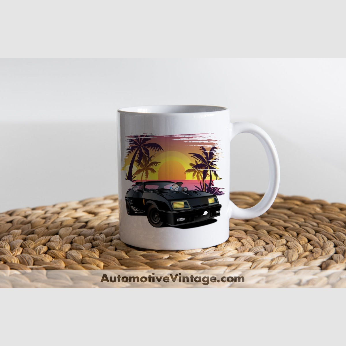 Mad Max Intercepetor Famous Car Coffee Mug White