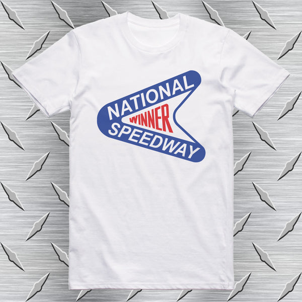 New York National Speedway, Center Moriches New York, Retro Drag Racing T-Shirt