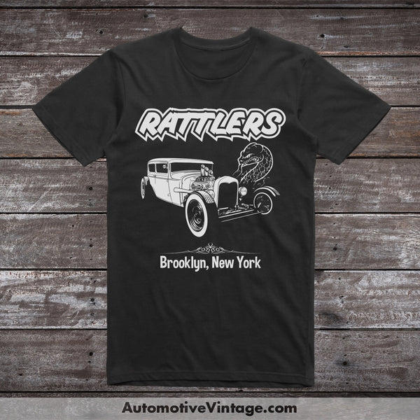 Rattlers Greaser Style Car T-Shirt S T-Shirt