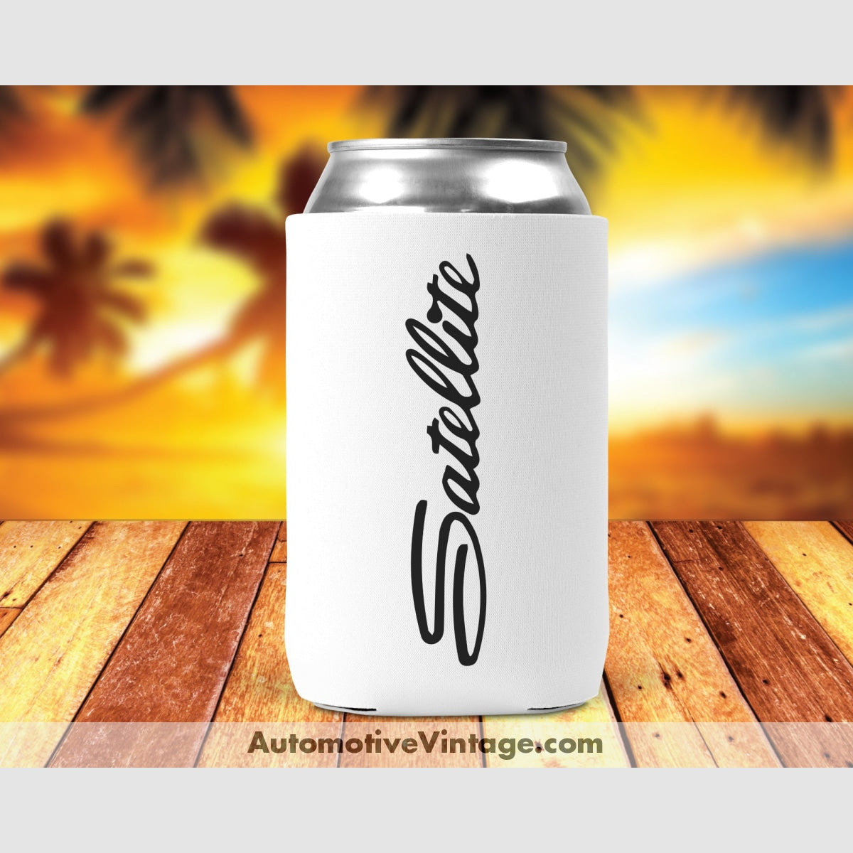 Plymouth Satellite Car Can Cooler Model