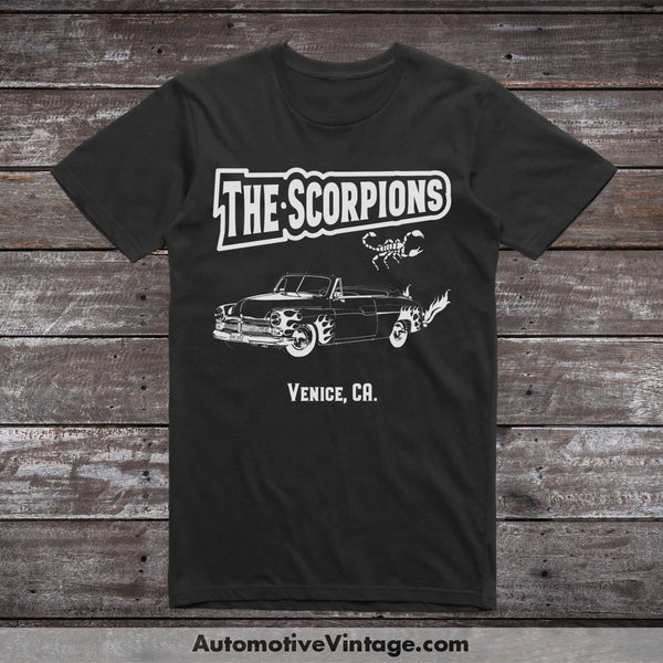 The Scorpions Greaser Style Car T-Shirt S T-Shirt