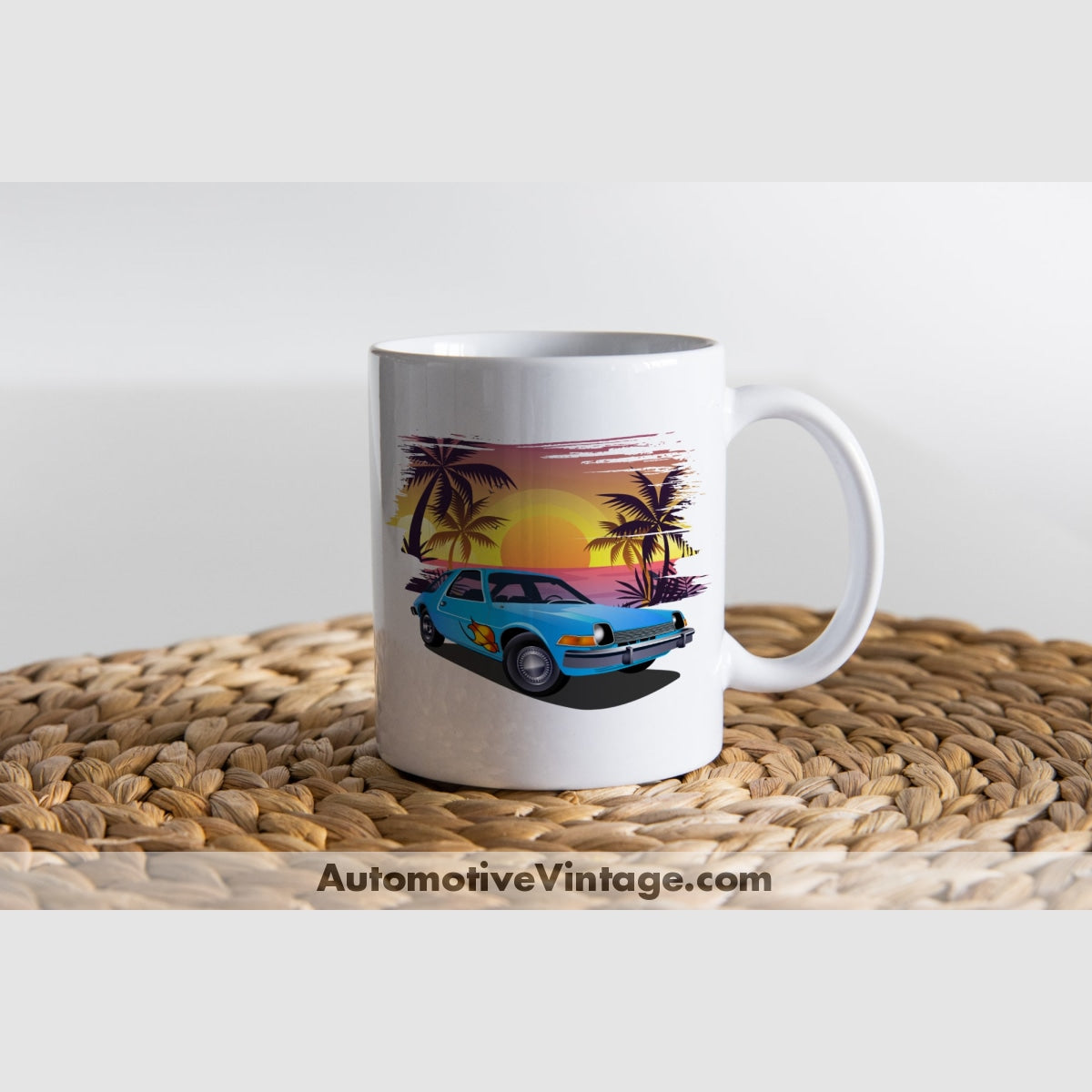 Waynes World Amc Pacer Famous Car Coffee Mug White