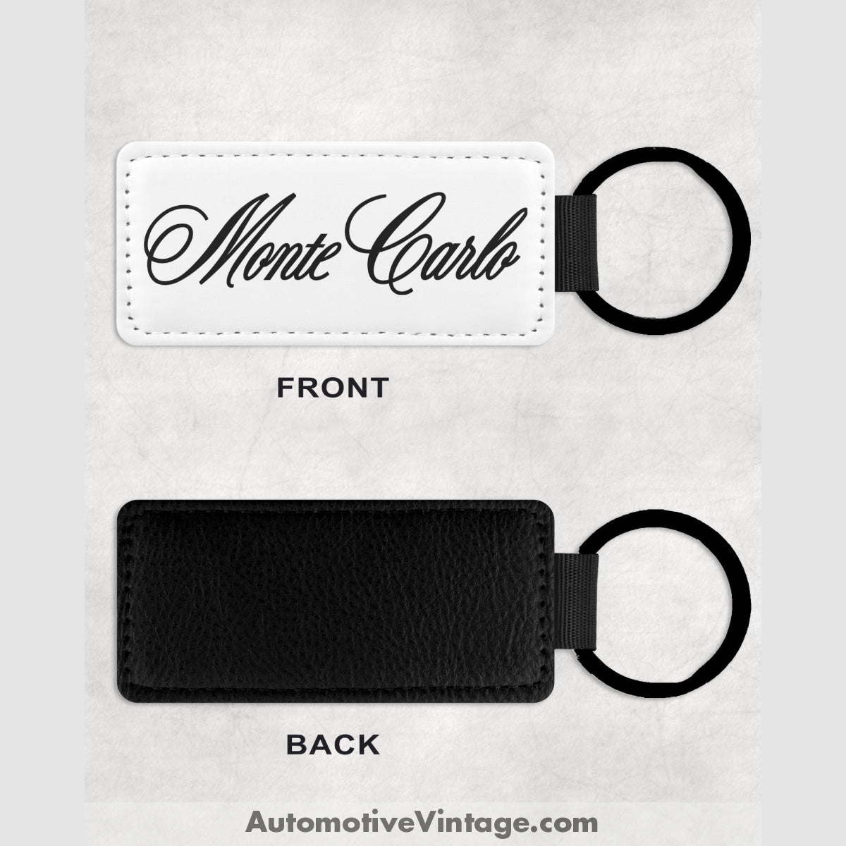 Chevrolet Monte Carlo Leather Car Keychain Model Keychains
