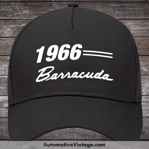 1966 Plymouth Barracuda Car Hat Black Model