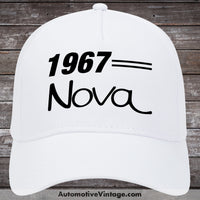 1967 Chevrolet Nova Car Hat White Model