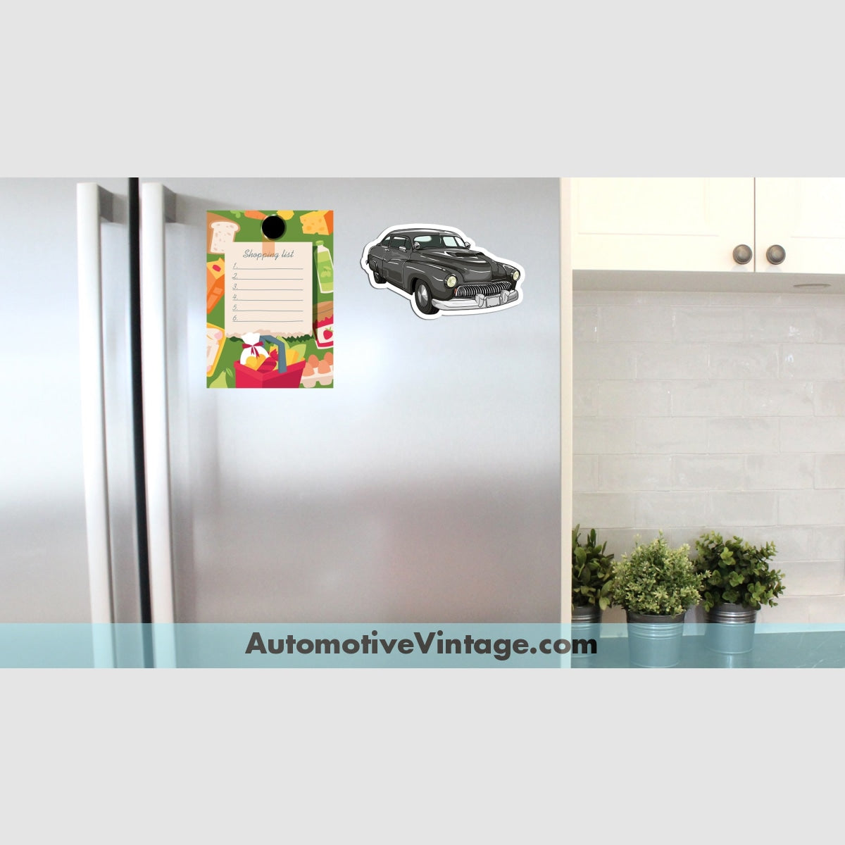 Cobra Movie 1950 Merc Famous Car Magnet