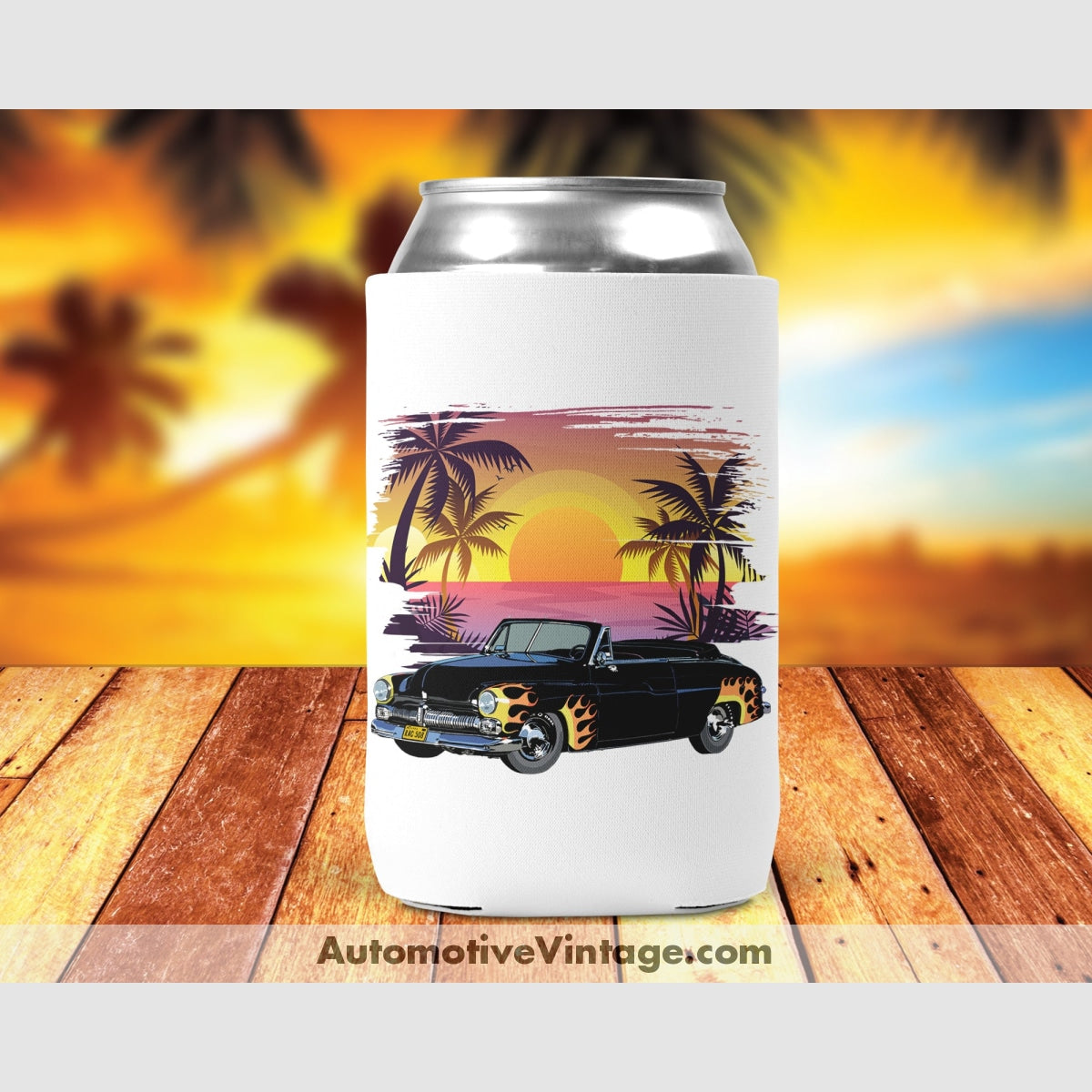 The Scorpions Grease 1949 Merc Famous Car Can Cooler