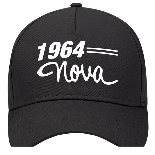 1964 Chevrolet Nova Car Hat Black Model