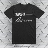 1954 Plymouth Belvedere Car T-Shirt Black / S Model T-Shirt