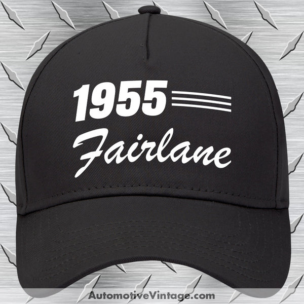 1955 Ford Fairlane Car Model Hat Black