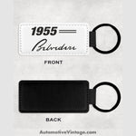 1955 Plymouth Belvedere Leather Car Keychain Model Keychains