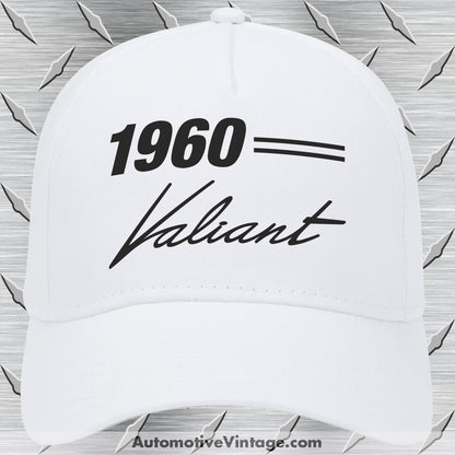 1960 60 Plymouth Valiant Car Hat White Car Model Hat