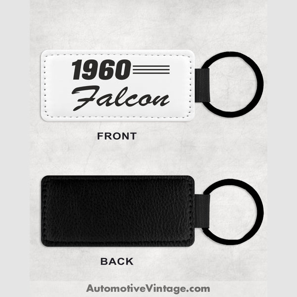 1960 Ford Falcon Leather Car Key Chain Model Keychains