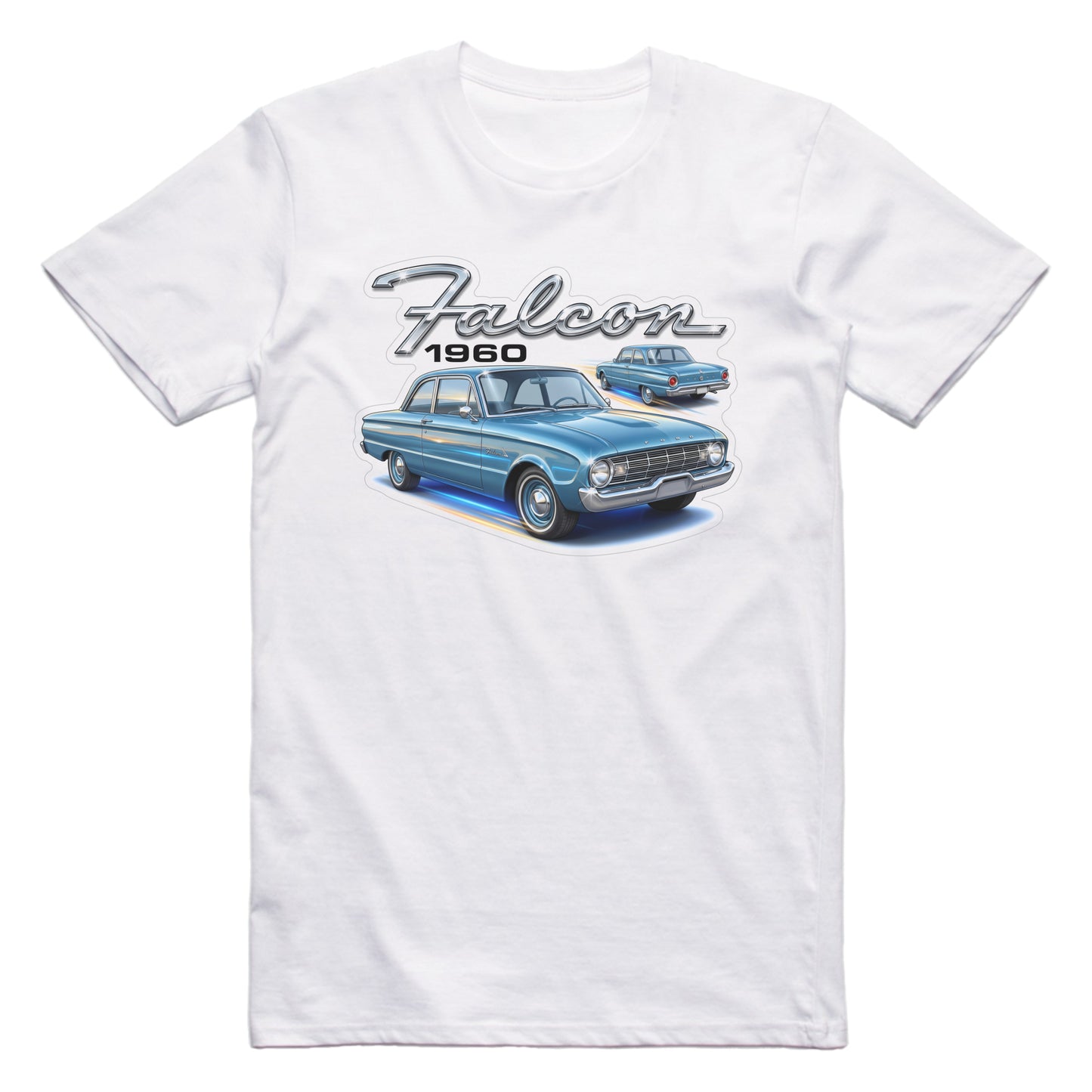 1960 60 Ford Falcon Retro Classic Car T-shirt