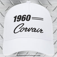 1960 Chevrolet Corvair Classic Car Hat White Model