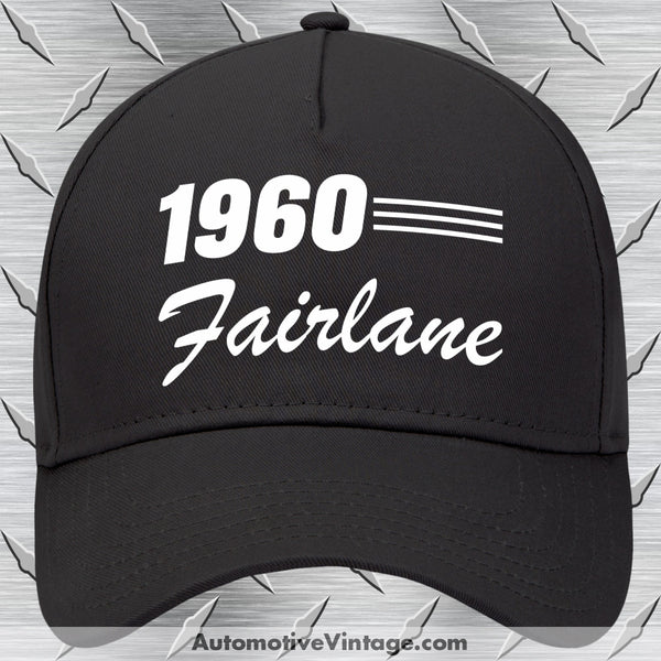1960 Ford Fairlane Car Model Hat Black