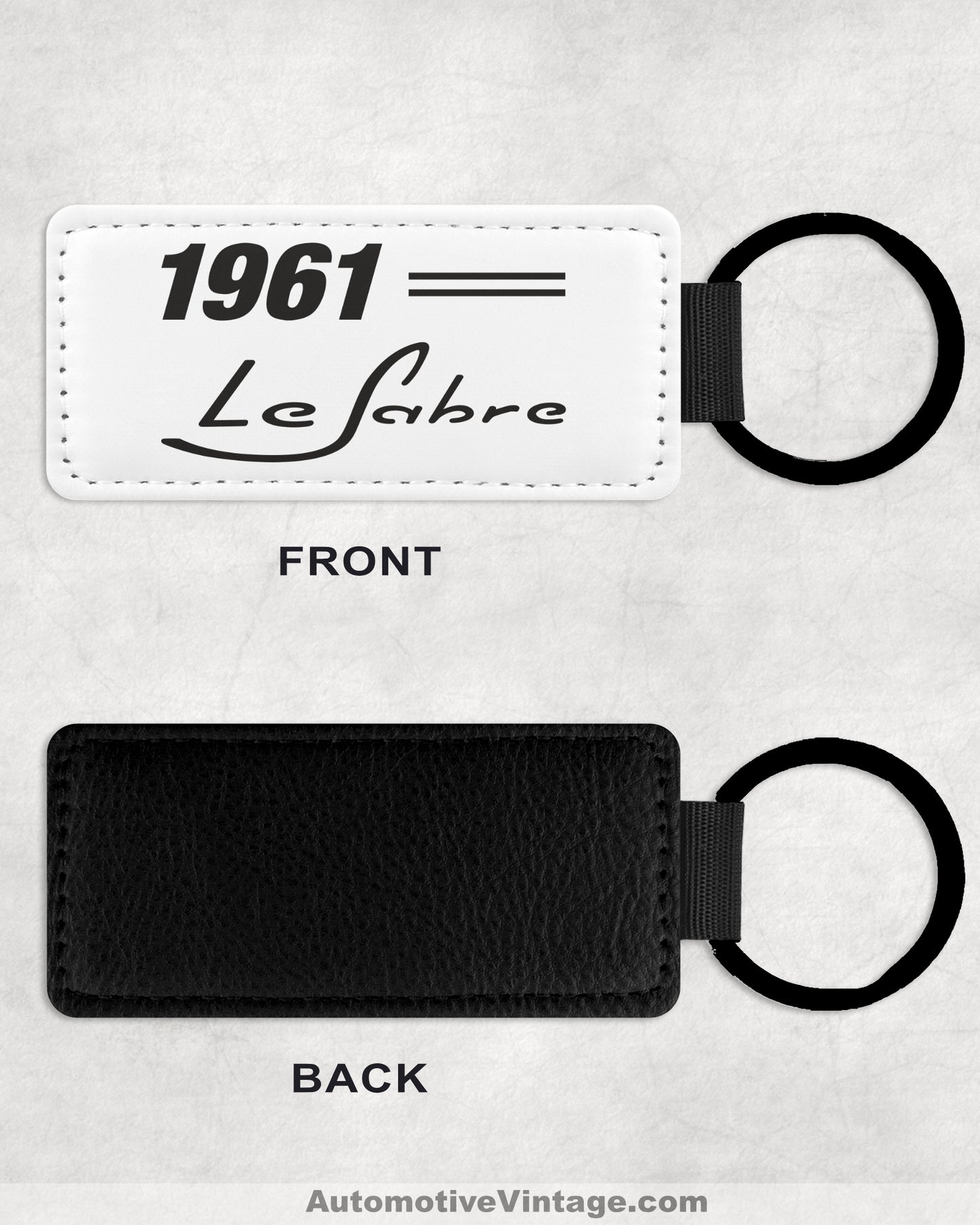 1961 61 Buick LeSabre Leather Car Keychain