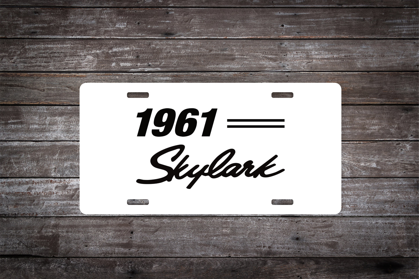 1961 61 Buick Skylark Car License Plate