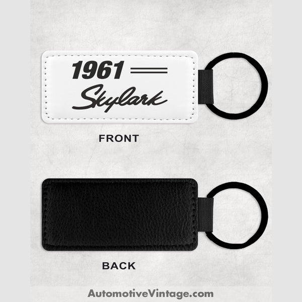 1961 Buick Skylark Leather Car Key Chain Model Keychains