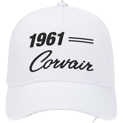 1961 Chevrolet Corvair Classic Car Hat White Model