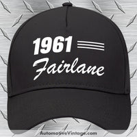 1961 Ford Fairlane Car Model Hat Black