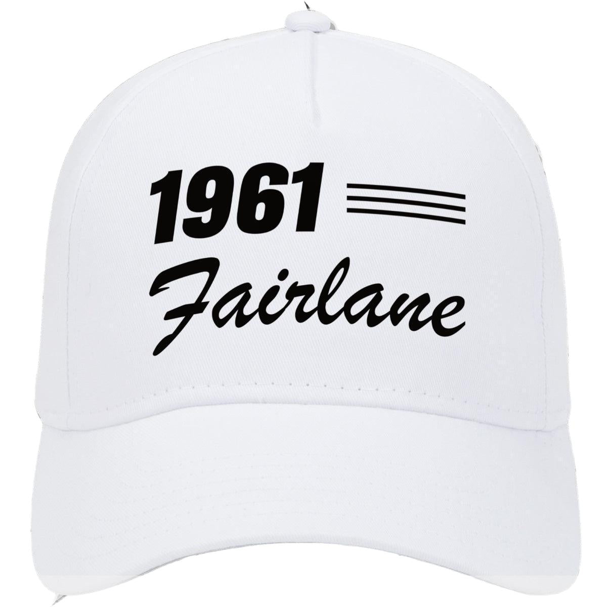 1961 Ford Fairlane Car Model Hat White