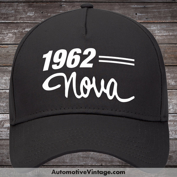 1962 Chevrolet Nova Car Model Hat Black