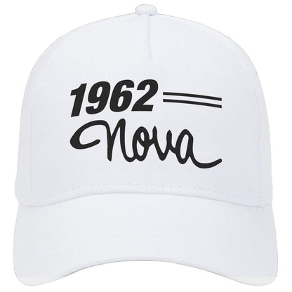 1962 Chevrolet Nova Car Model Hat White