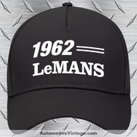1962 Pontiac Lemans Car Model Hat Black
