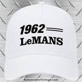 1962 Pontiac Lemans Car Model Hat White