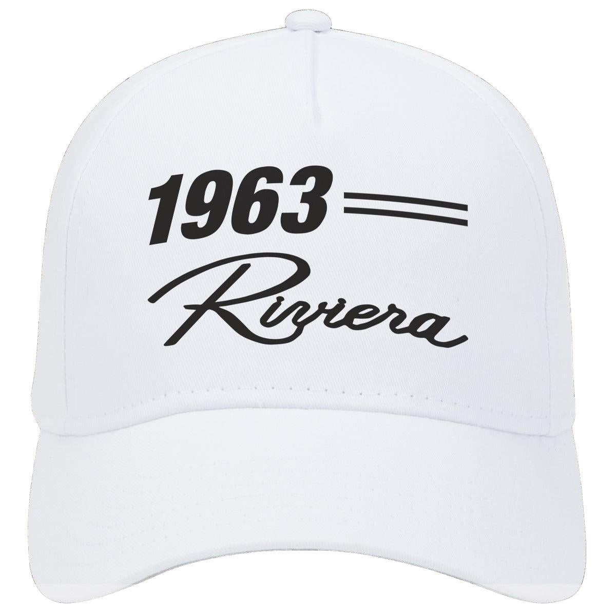 1963 Buick Riviera Classic Car Model Hat White