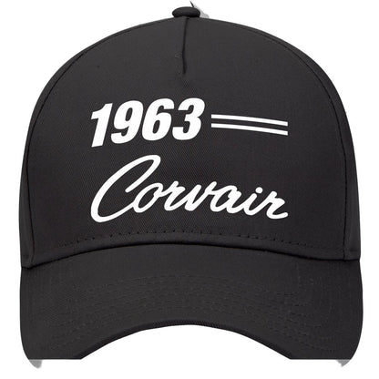 1963 Chevrolet Corvair Classic Car Hat Black Model