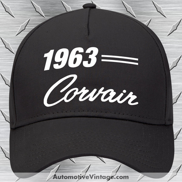 1963 Chevrolet Corvair Classic Car Hat Black Model