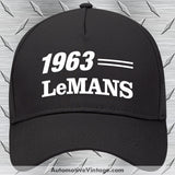 1963 Pontiac Lemans Car Model Hat Black