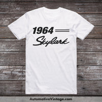 1964 Buick Skylark Classic Car T-Shirt White / S Model T-Shirt