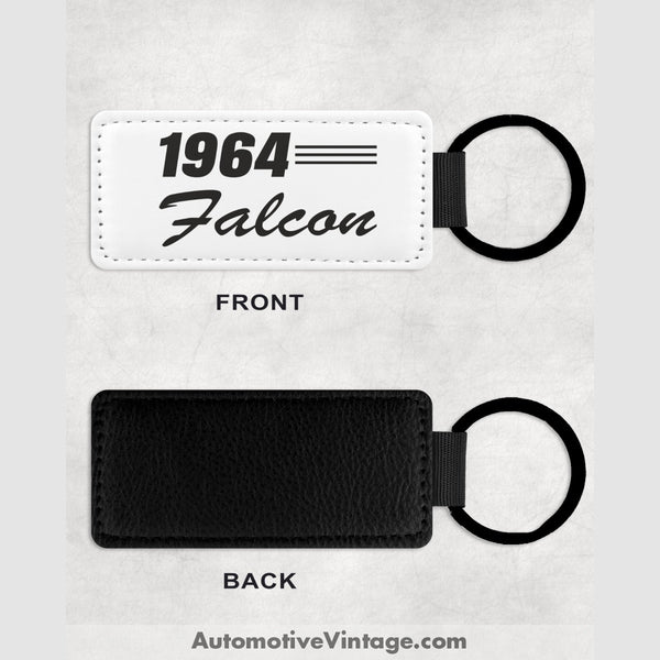 1964 Ford Falcon Leather Car Key Chain Model Keychains