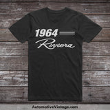 1964 Buick Riviera Classic Car T-Shirt Black / S Model T-Shirt